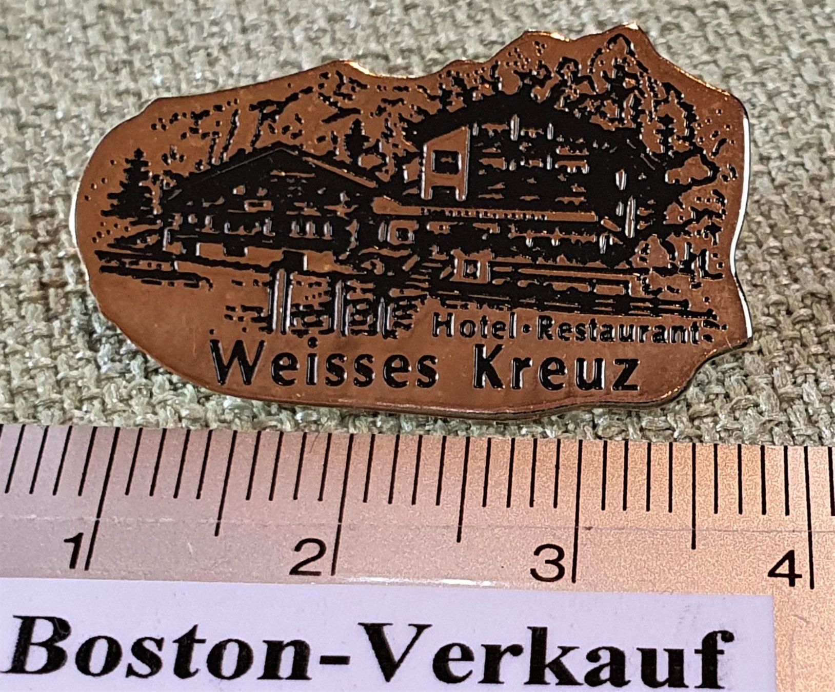 Spille: F036 - Rest. Hotel Weisses Kreuz Brienz – Usato da Reinach BL venduto da Boston-Verkauf 1
