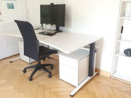 Gebrauchter Bürostuhl, schwarz, Top Zustand, bequem!