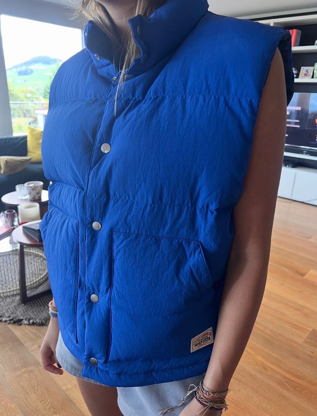 Gilet & Giacche: Stüssy Wendeveste blau/schwarz NEUEERTIG – Nuovo (secondo la descrizione) da Schindellegi venduto da Poshanna 1