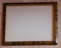 Bilderrahmen Holz mit Glas 33x27cm