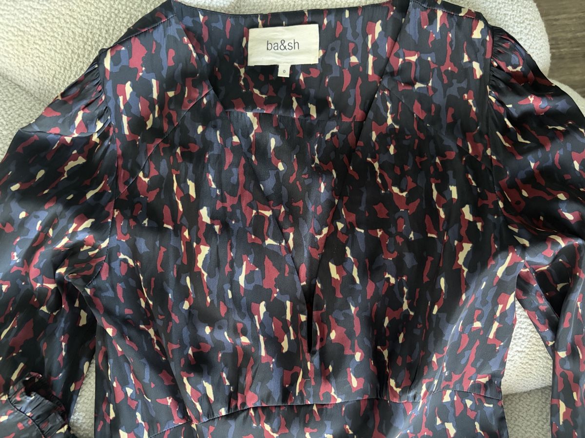 Ba&Sh Vestiti: Robe longue ba&sh imprimée multicolore taille 36 – Usato da Cologny venduto da PINKCLOSET 1