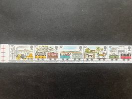 GB 2001 Anniversary of first Double-decker bus strip  (A295)