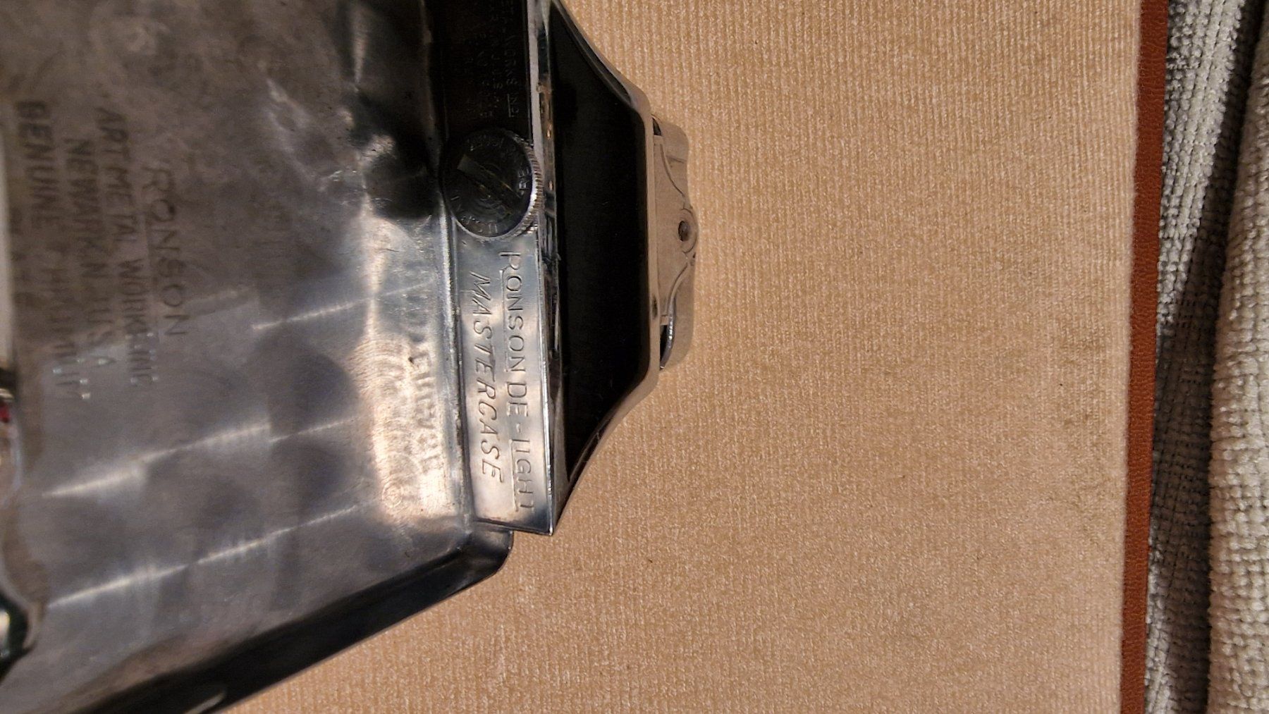 Ronson Accendini: Ronson Mastercase Feuerzueg – Usato da Widnau venduto da TheOldLighters 9