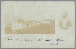 1901, GALLARATE (francobollo asportato a tergo)
