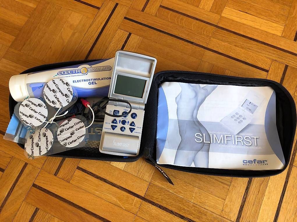 Dispositivi per massaggi: Cefar Slim First électro-stimulateur – Usato da La Tour-de-Peilz venduto da Thib1814