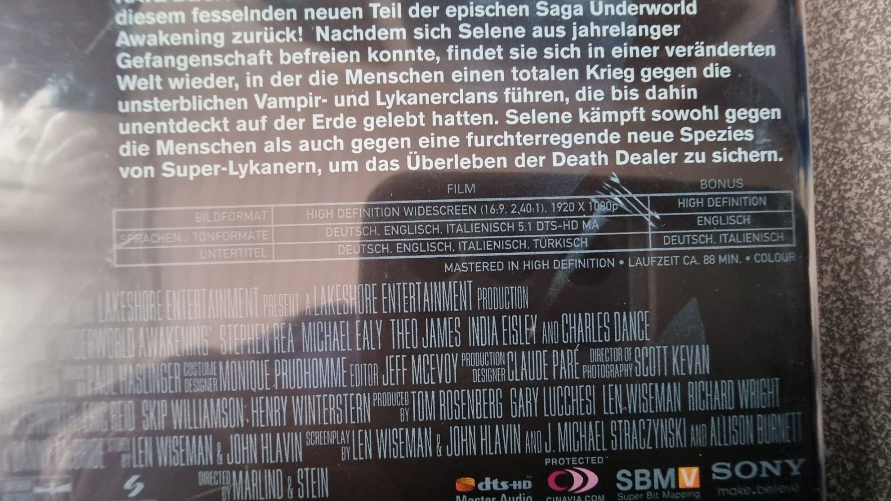 Tutti i DVDs: Blu Ray - Underworld Awakening – Usato da Oetwil am See venduto da fineli2 1