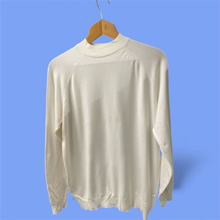 Zara Pullover Weiss, Grösse M - VISCOSE