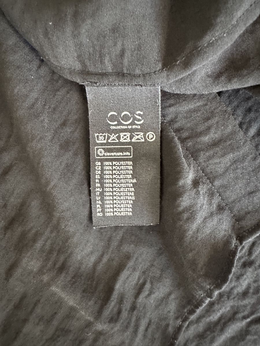 Cos Chemisiers: COS Viskosebluse schwarz, lang – D'occasion à Speicher par pat_ddn8 4