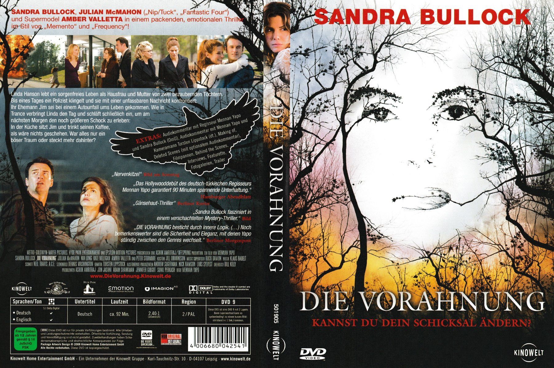 Alle DVDs: DVD - Die Vorahnung – Gebraucht aus Langnau am Albis von MediaRescuerKeLoX