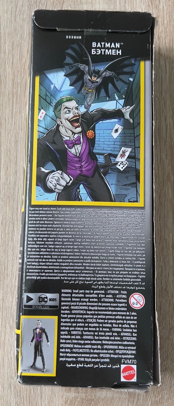 Statuette: Batman True Moves Action Figur, OVP, Mattel – Usato da Rebstein venduto da gimmma 2