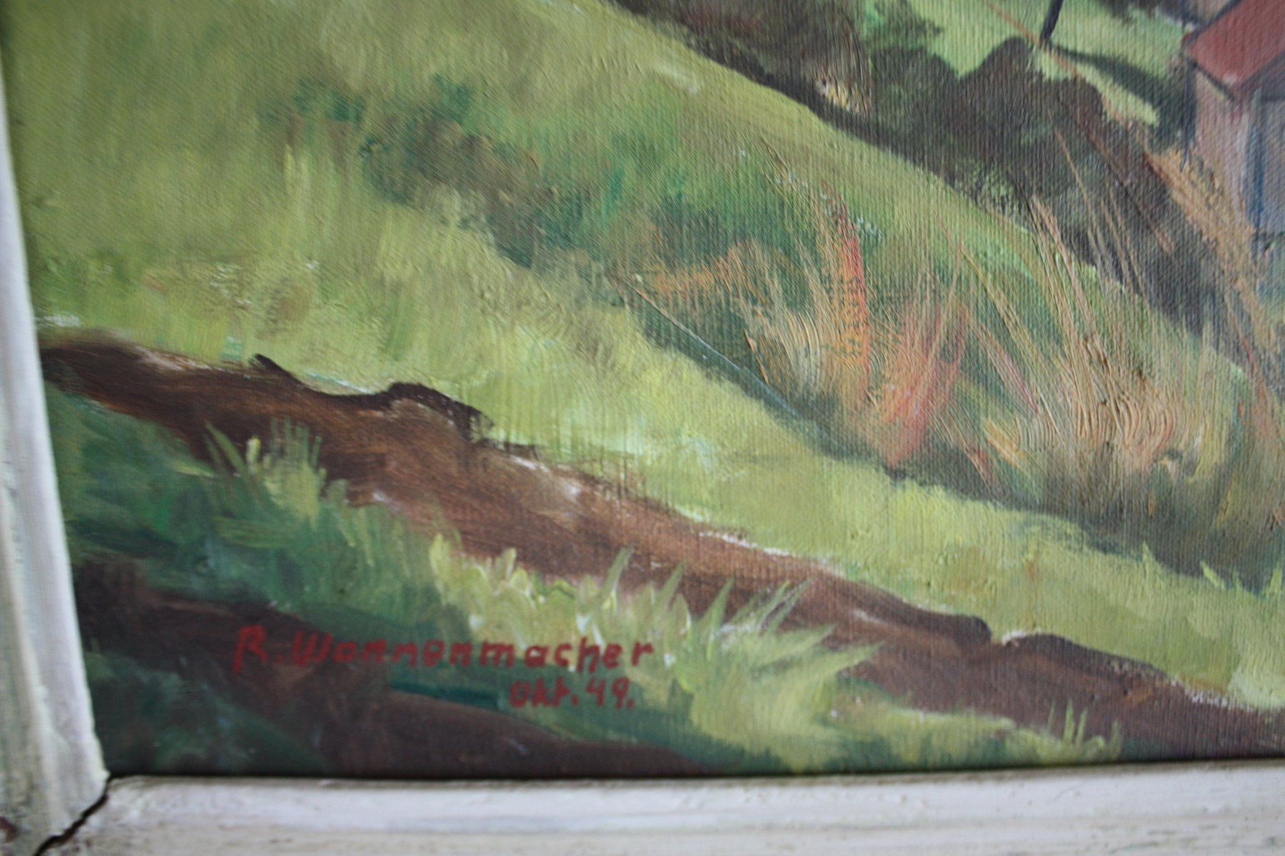 Dipinti: Richard Wannenmacher Landschaft – Usato da Altstätten SG venduto da sulim 1