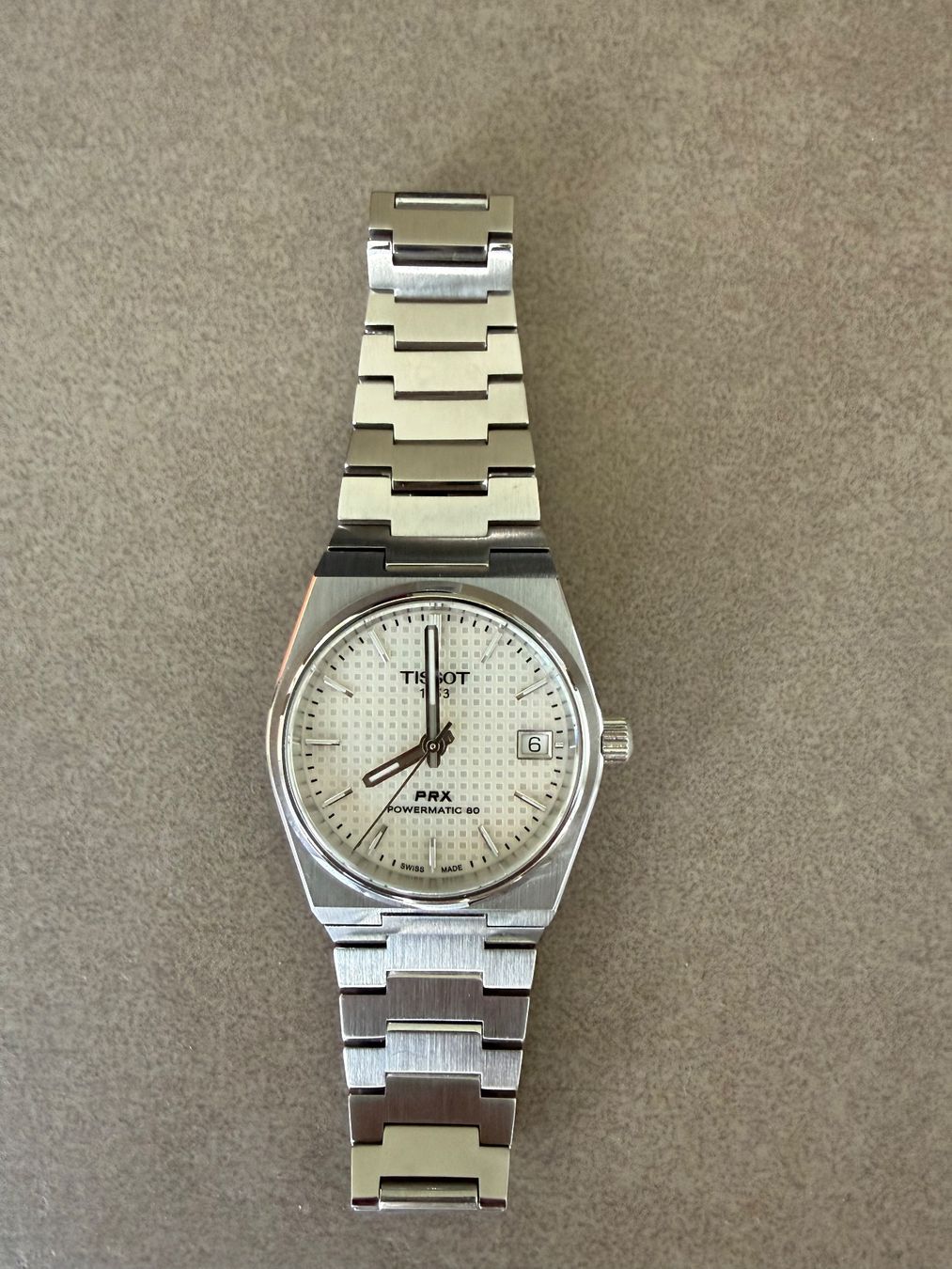 Tissot Montres: Tissot PRX Powermatic 80 35mm silber-Perle – D'occasion à Meggen par nat_z89l 2