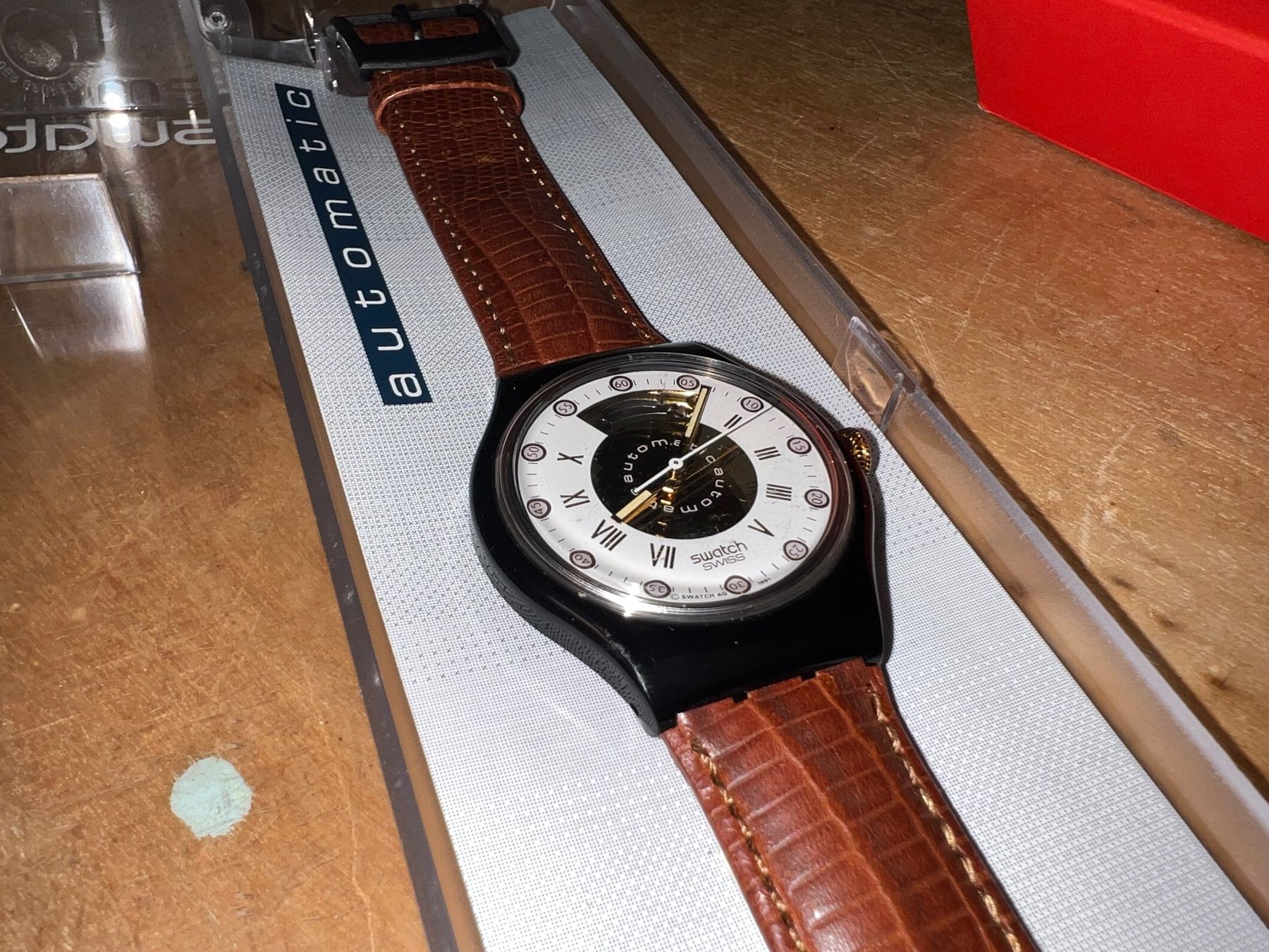 Swatch Uhren: schöne Swatch Automatic Uhr – Neu (gemäss Beschreibung) aus Basel von zersorgt