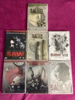 SAW Horrorfilm Sammlung DVDs Jigsaw Thriller