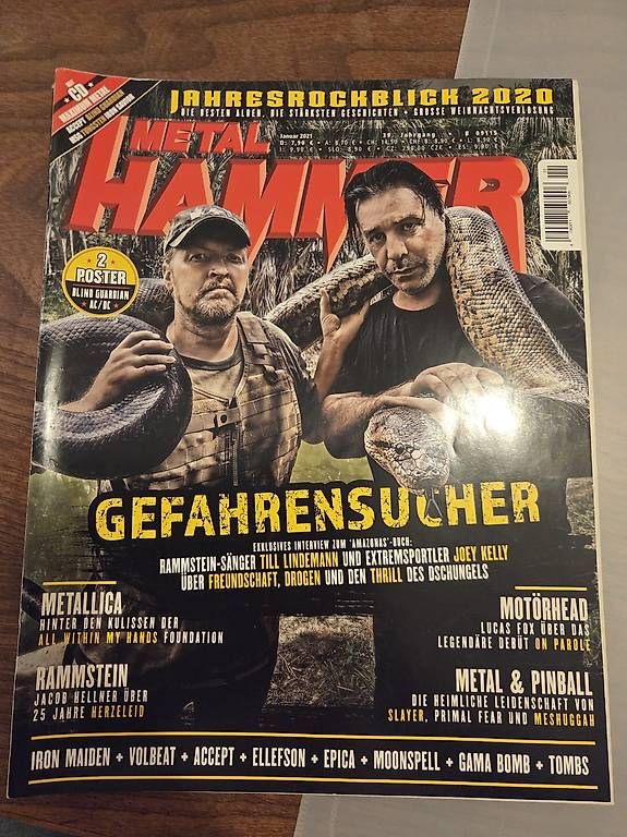 Riviste & Magazine: Metal Hammer 01/2021 – Usato da Lauerz venduto da betsan666