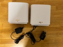ASUS ZenWiFi XT8 AX6600 Tri Band Router Set weiss
