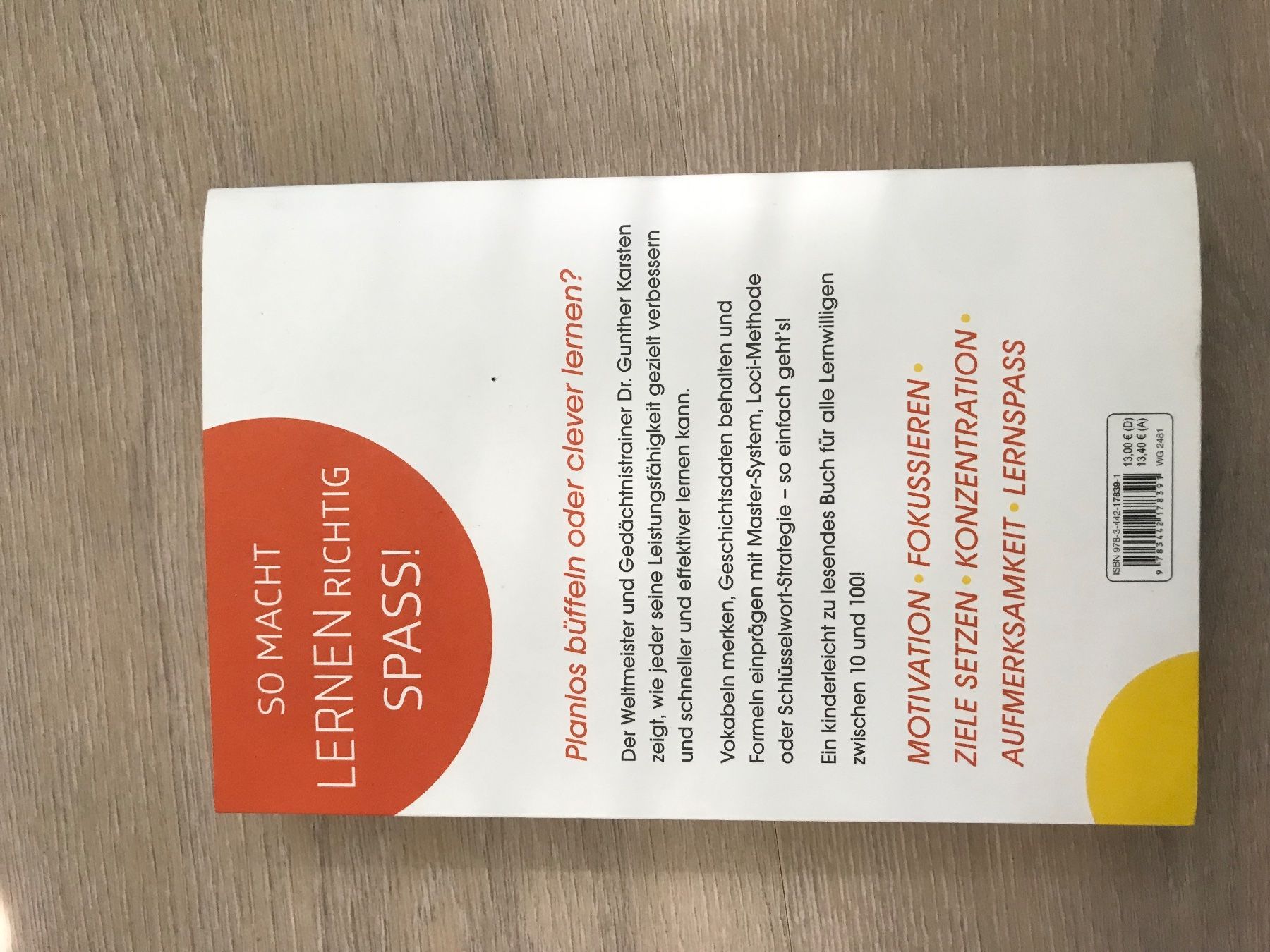 Bücher: Lernen wie ein Weltmeister – Gebraucht aus Neuhausen von Jeff. 1
