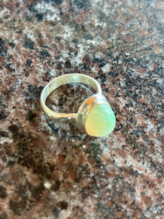 Anelli: Bague argent 925 opale d’Ethiopie T.55 – Nuovo (secondo la descrizione) da Perroy venduto da barballalla 1