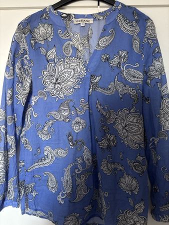 Please Bluse Gr. S, Sommerlich, Baumwolle, Top Zustand