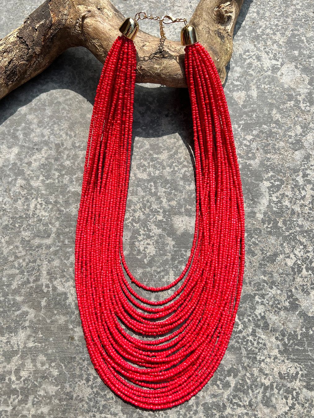 Catenine: Rote Statement Kette - Sommerlicher Blickfang! Neuwertig – Nuovo (secondo la descrizione) da Bern venduto da 11-02-1983 4