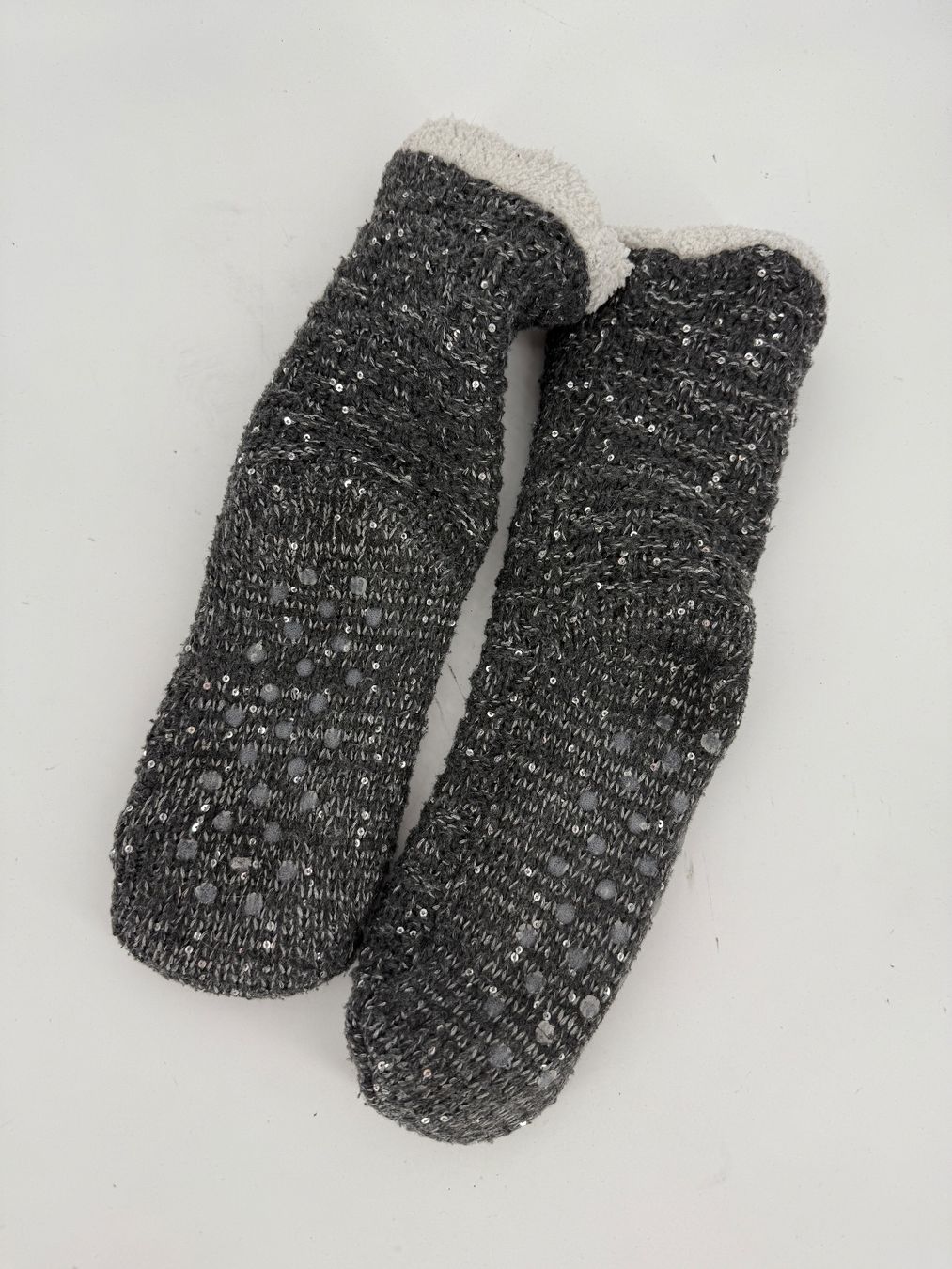 Calze: Kuschelige Wintersocken mit Glitzer Gr. 38 – Usato da Auenstein venduto da moin. 1