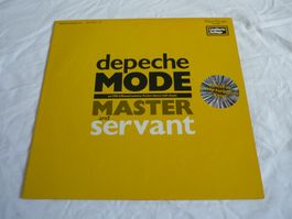 Rare Vinyl 80s - Depeche Mode - farbig - Master and servant