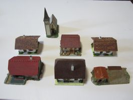 Trains modélisme maisons