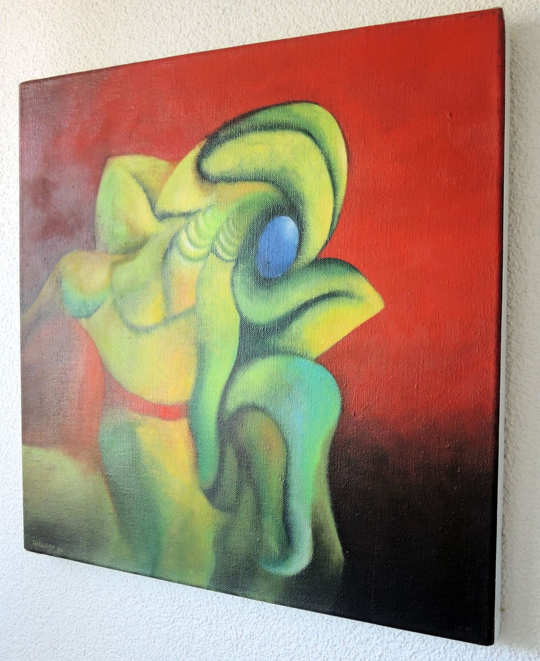Tableaux: Vogel - Oelbild 45/45 cm – D'occasion à Fällanden par Clarius 1
