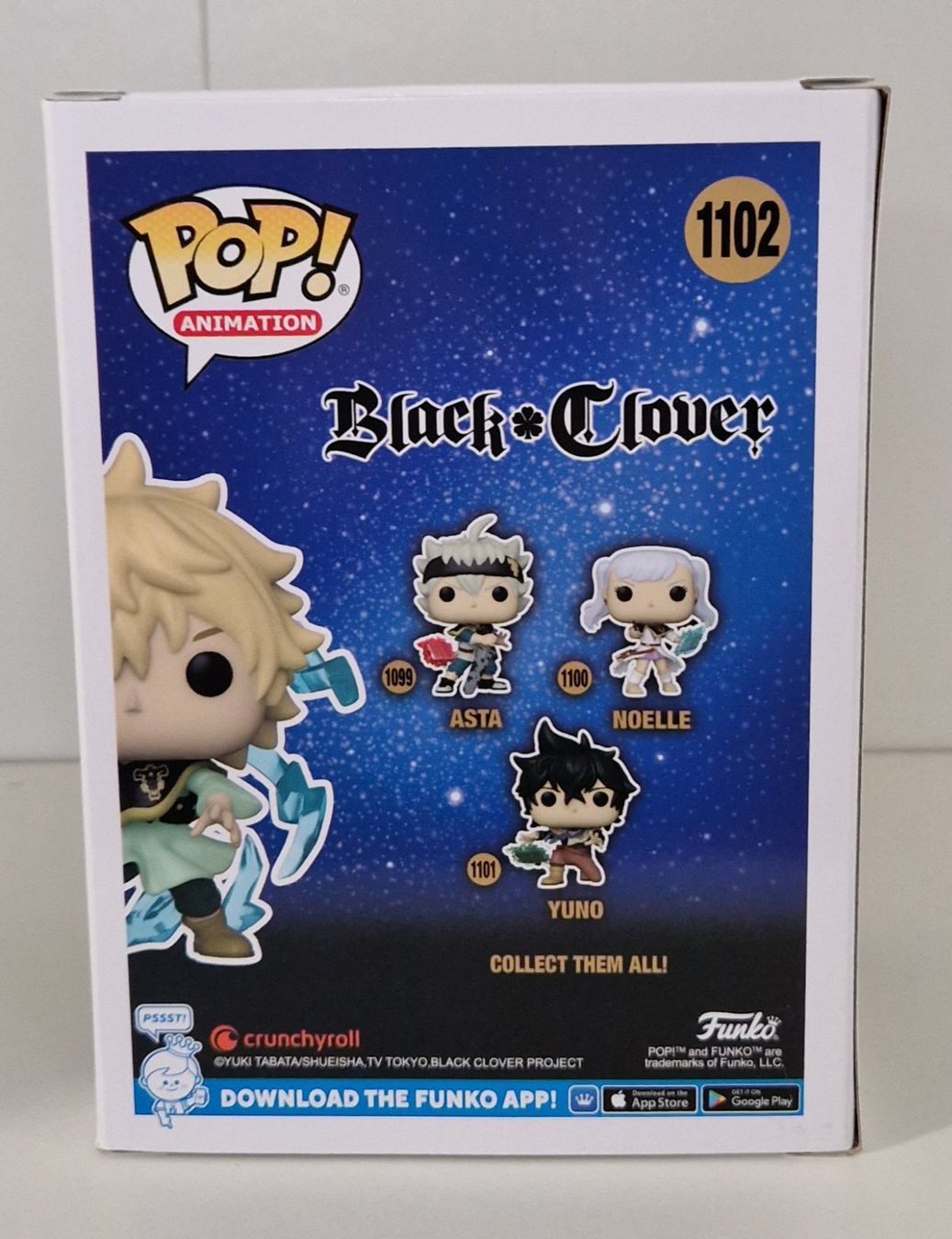 Funko Statuette: Black Clover POP! Luck Voltia Special Edition 9 cm – Nuovo e nell'imballaggio originale da St-Imier venduto da ATTAKSHOP 3
