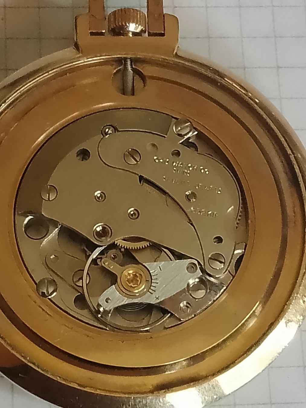 Oris Orologi: Oris Gold Plated handaufzug läuft  – Usato da Agno venduto da sam2608 2