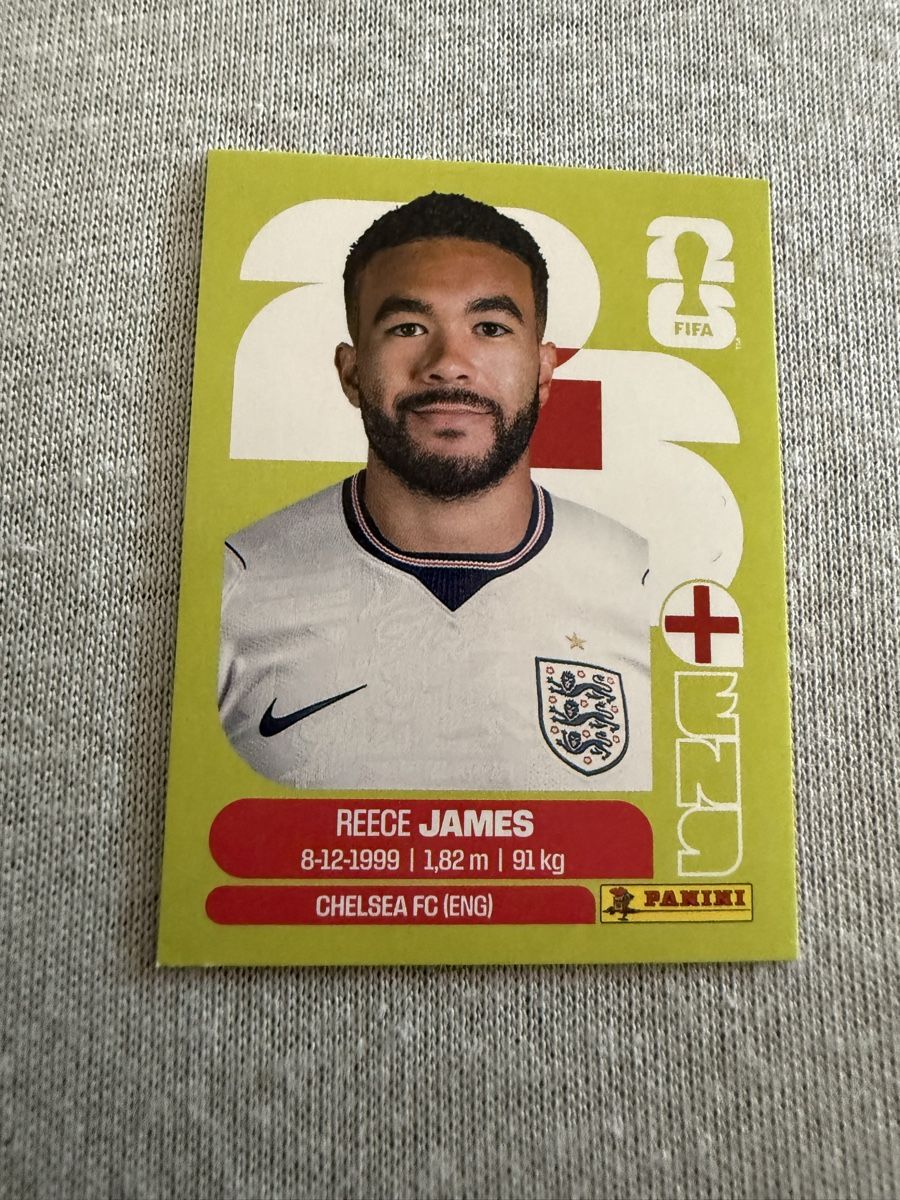 Panini Carte collezionabili: ENG7, Reece James, Panini  – Nuovo (secondo la descrizione) da Amriswil venduto da ALETAL