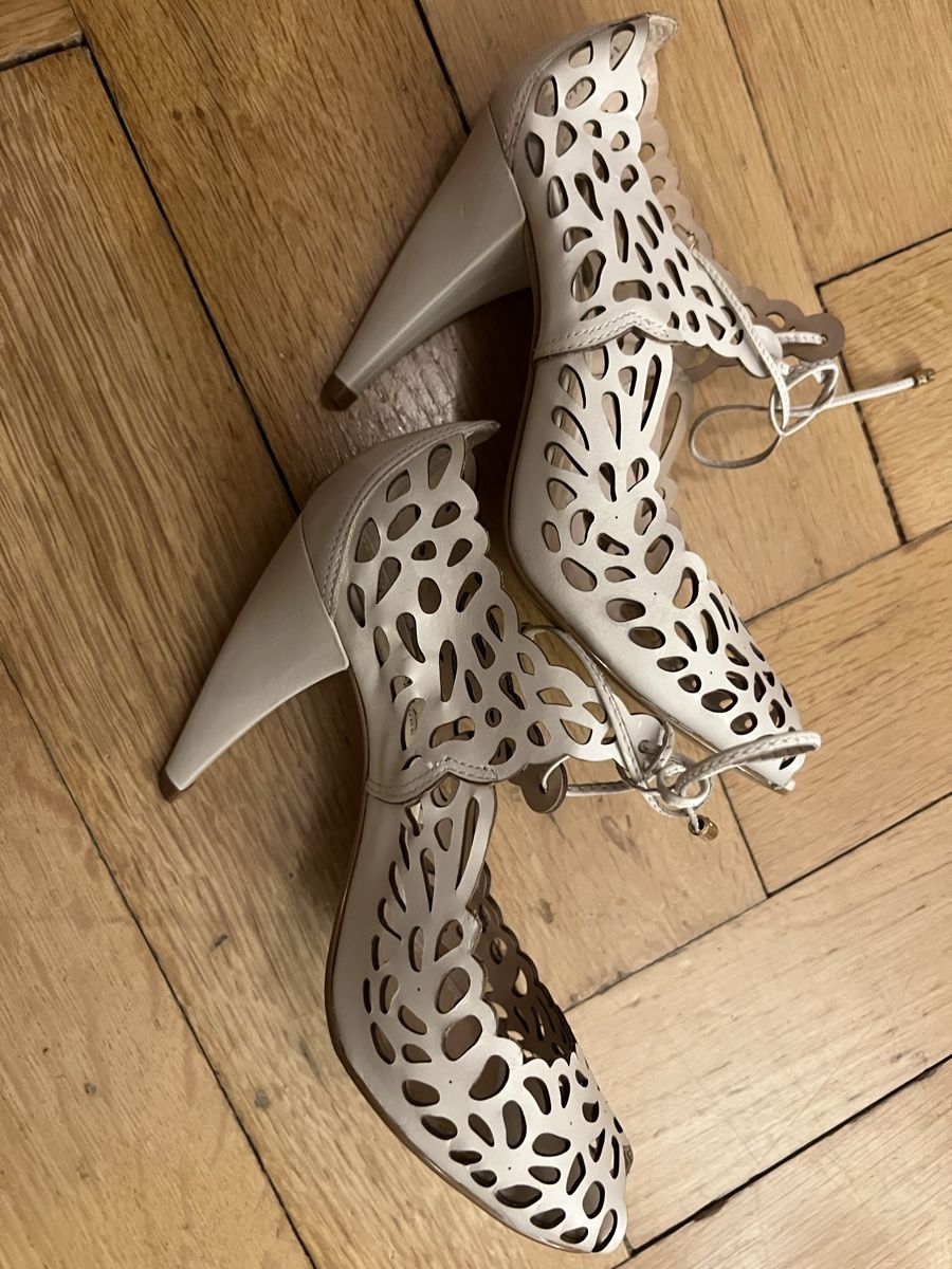 Damenschuhe: Ivory Leather high Heels, Size 37 – Gebraucht aus Zürich von eem_xz9h 2