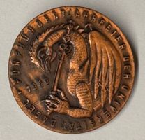 Historische Medaille 500 Jahr Feier Universität Basel 1960