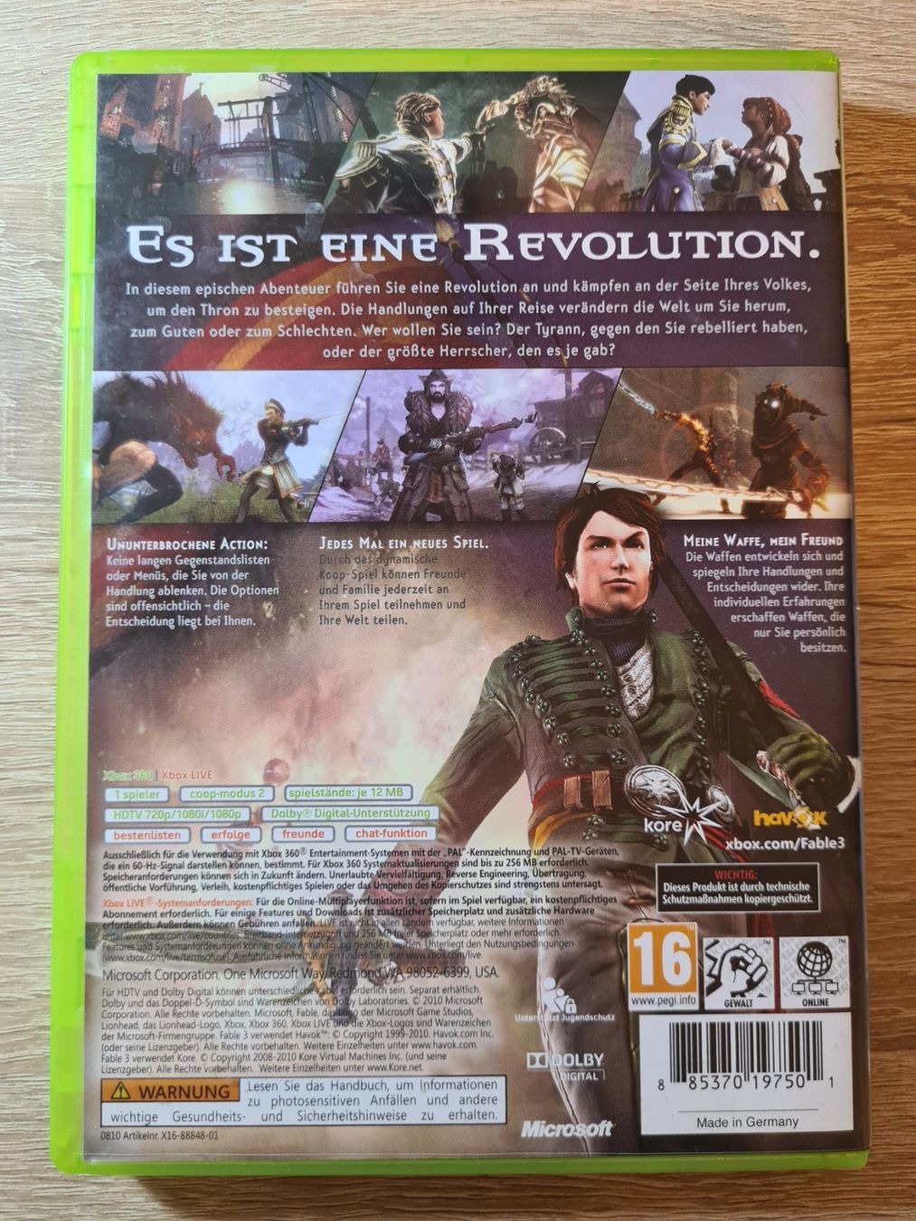 Giochi: Fable III - Xbox 360 – Usato da Carouge GE venduto da Gasco 1