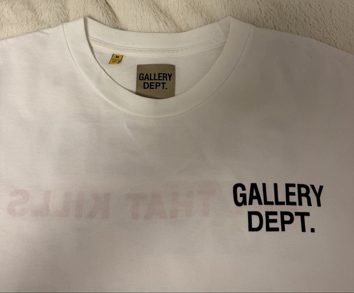 Gallery Dept. T-shirt: Gallery Dept Art that kills Longsleeve – Usato da Würenlos venduto da sain11 1