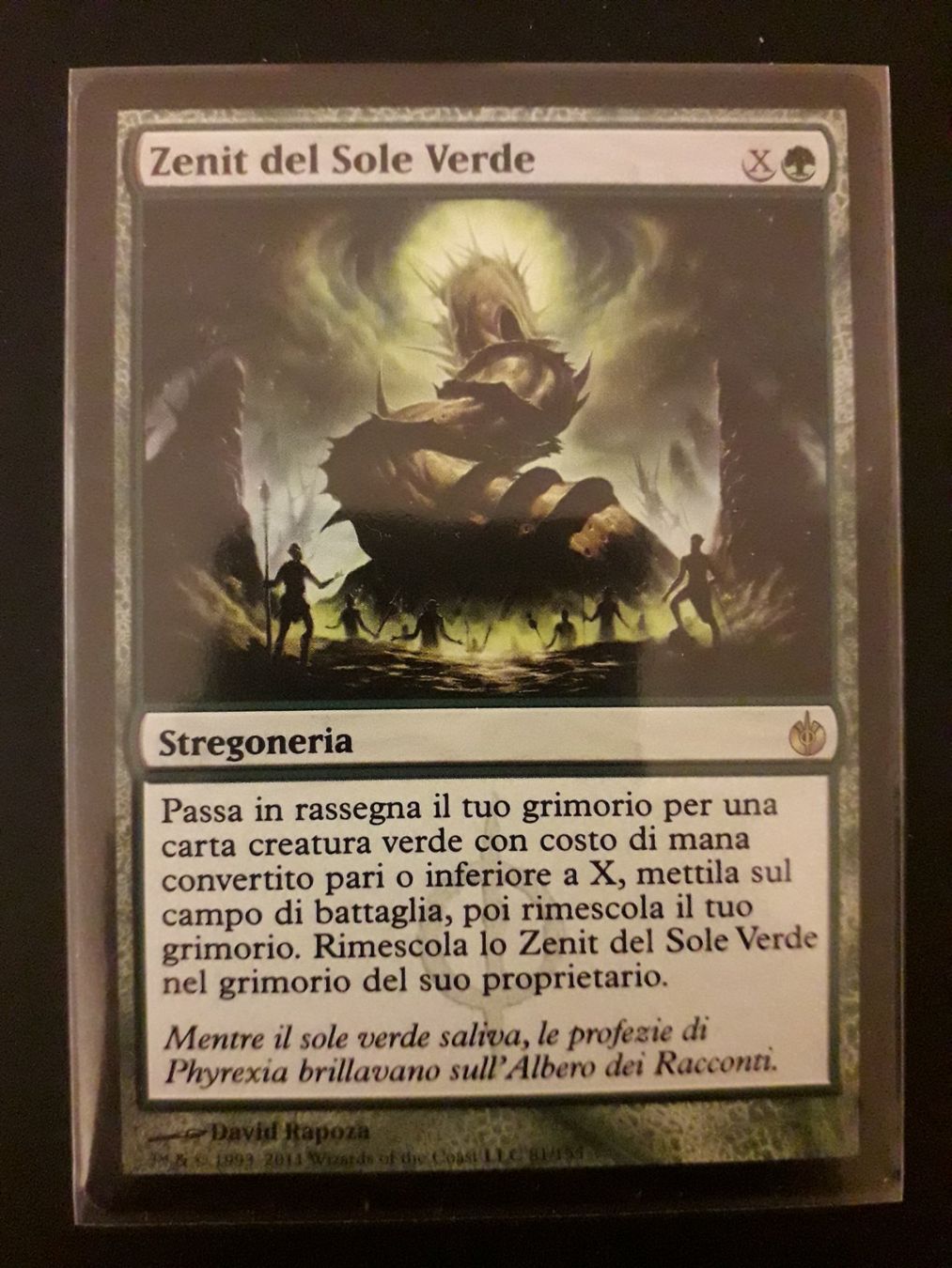 Magic The Gathering Carte collezionabili: MTG - Zenit del sole verde – Usato da Lausanne venduto da and_n6mz