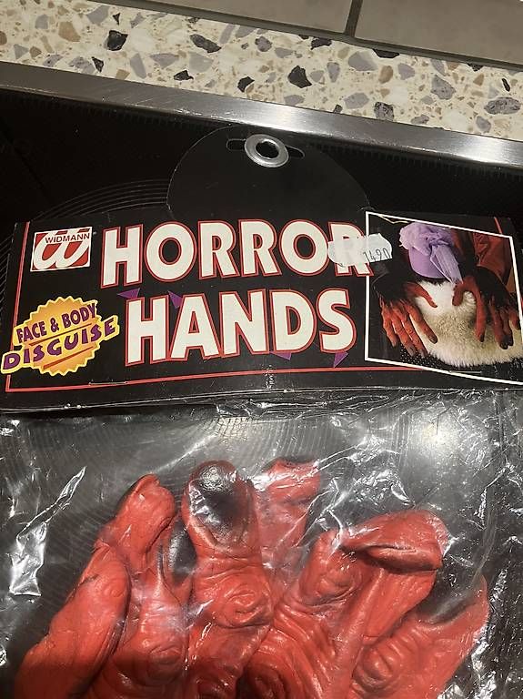 Maschere: Horror Hände, Originalverpackt & unbenutzt! – Nuovo e nell'imballaggio originale da Basel venduto da ampra2276