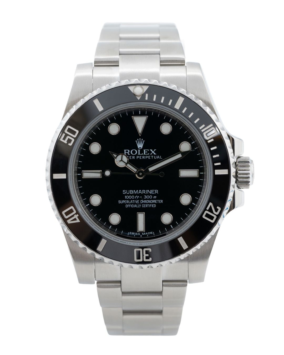 Rolex Orologi: Rolex Submariner No Date 114060 Full set Excellent condition – Usato da Genève venduto da aspaklariacollection