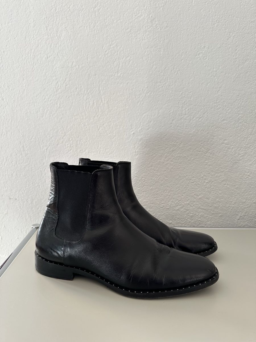 Saint Laurent Scarpe da uomo: Saint Laurent Montaigne Chelsea boots – Usato da Orselina venduto da GIONALERIPO 1