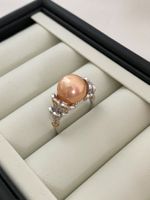 11mm Süsswasser Perle Ring