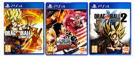 PS4 Anime Spiele Paket – Dragon Ball & One Piece