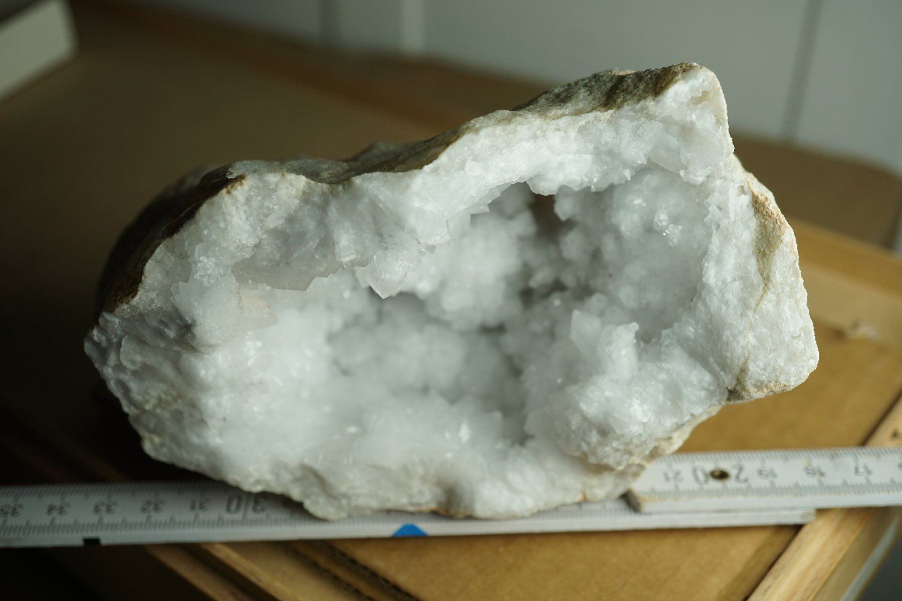 Minéraux & Lithothérapie: Calcit    Geode 15cm x  8cm  XL – Neuf avec emballage d'origine à Eschenbach SG par topstone 9