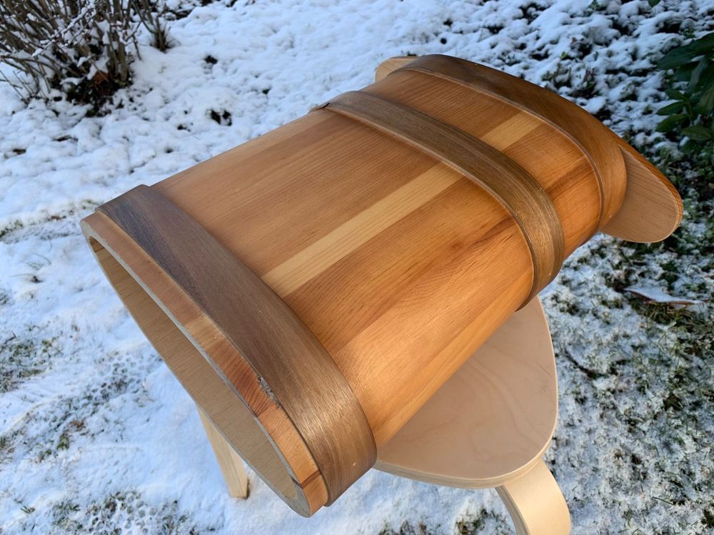 BESTOYARD Geschirrspültab-Behälter Aus Holz - Elegante Aufbewahrung Für Die Küche