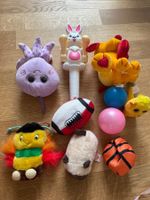 Diverse Spielzeugsammlung für Kleinkinder -