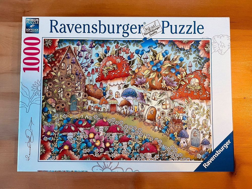 1000 Teile Fantasy Pilze Puzzle - Magische Pilze &a Produktbild-Vorschau 10