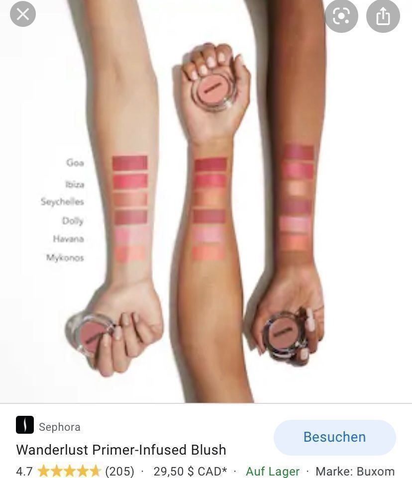 Make-up: Buxom Puder Blush, neu & ungebraucht – Neu und originalverpackt aus Zürich von deruja 5