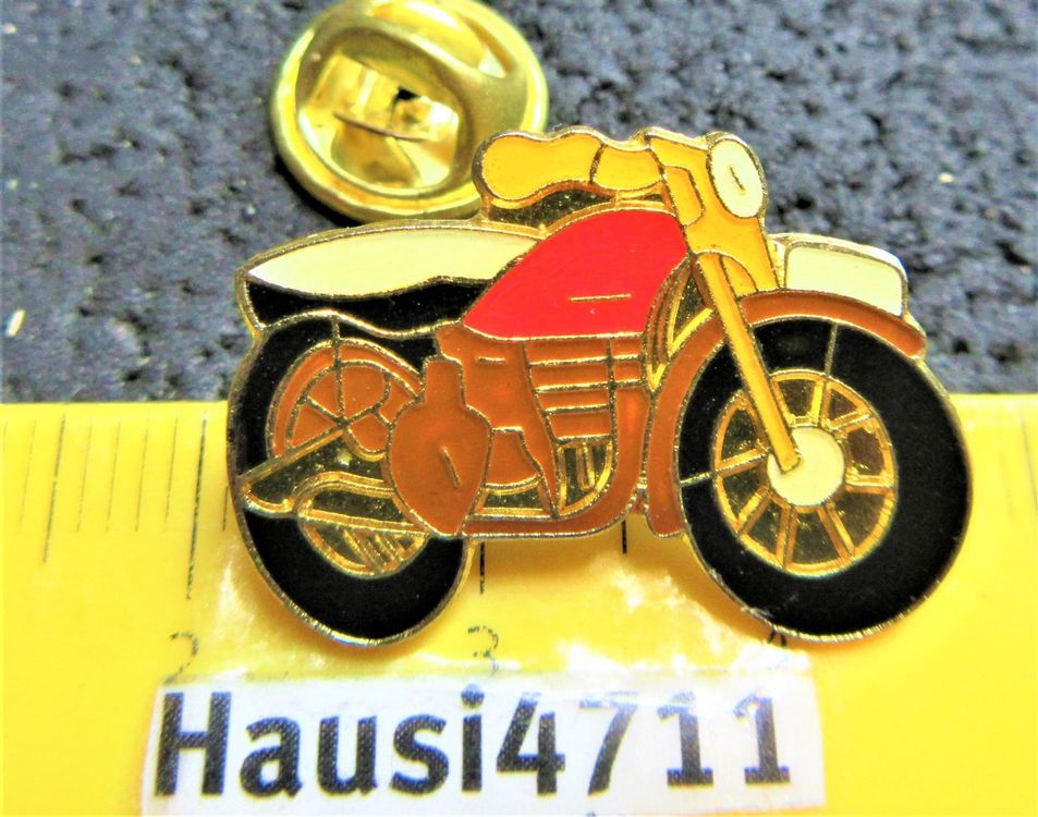 Oldtimer Motorrad PIN rot (Neu (gemäss Beschreibung)) in Ettingen für ...