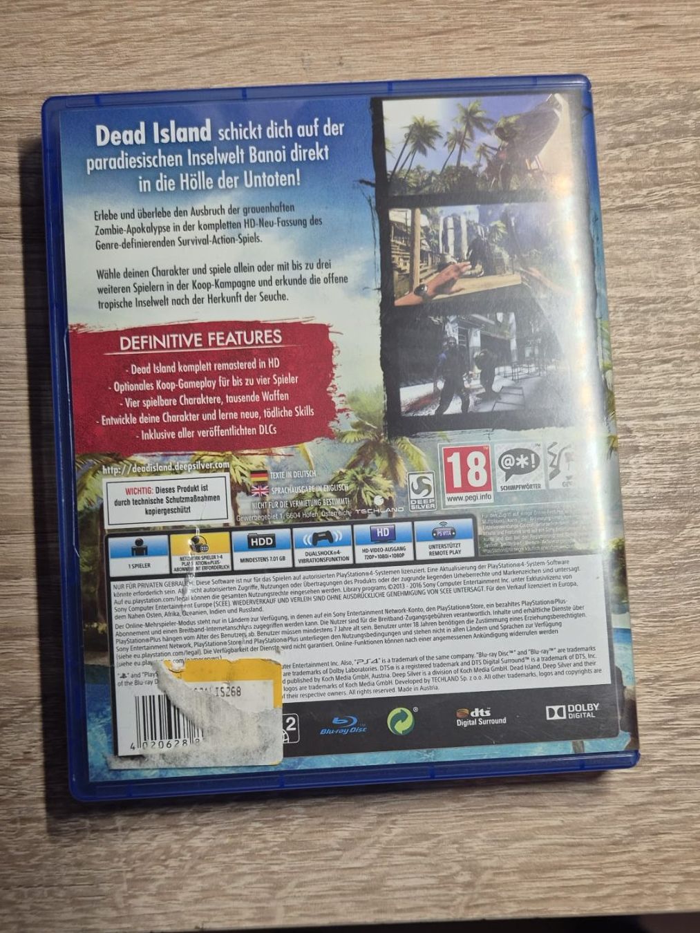 Sony Giochi: Dead island  Definitive edition PS4 OVP – Usato da Winterthur venduto da Daniele98 2