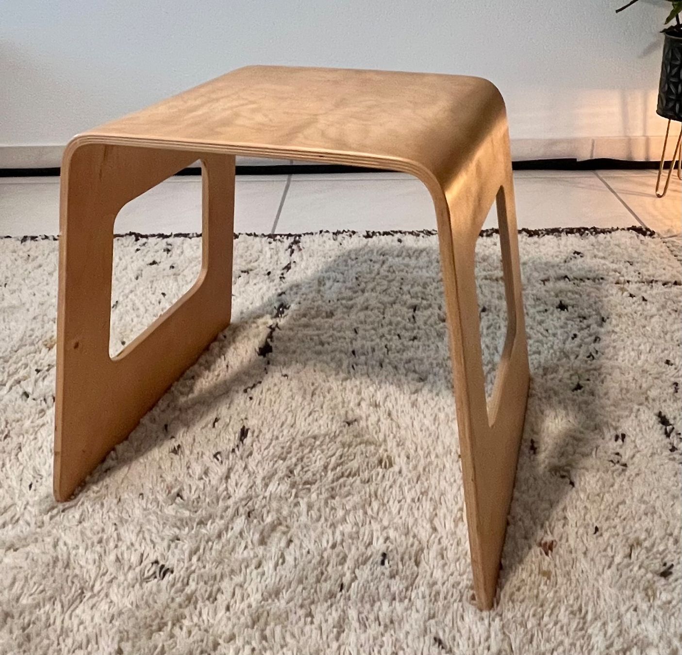 Ikea Sgabelli: 90er Ikea Designklassiker Holzhocker Lisa Norinder – Usato da Hunzenschwil venduto da Madachica 2