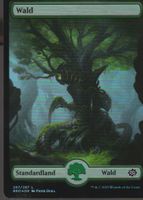 TCG Magic The Gathering MTG De BRO 287 FOIL Wald (V.2)